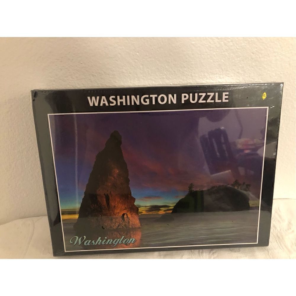 5/$25 SALE Brand New Sealed Washington State Scenic Puzzle 14 1/4 x 20 1/4 500
